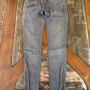 Rag and bone straight gray jeans